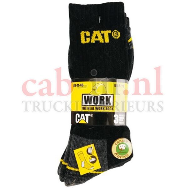 CAT werksokken - 3 paar