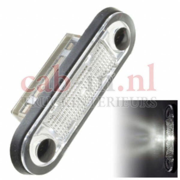 Hella LED inbouw zijmarkering (wit)