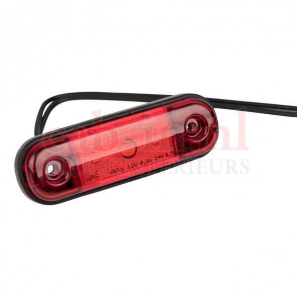 Ovale spot (rood)