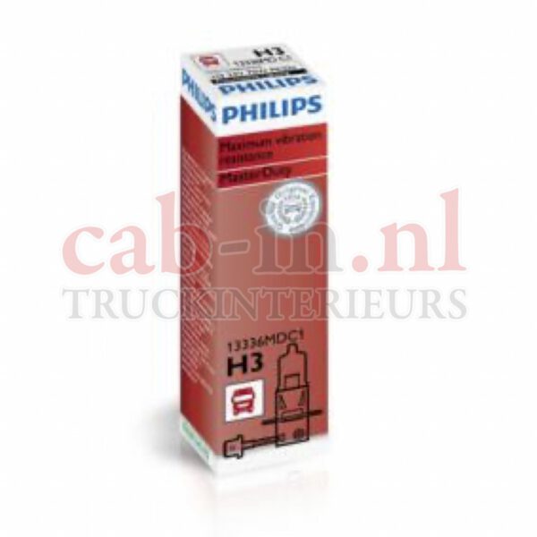 Philips 24V gloeilamp 70W H3 - MasterDuty - Image 2