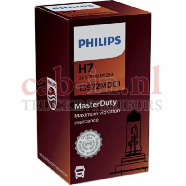 Philips 24V gloeilamp 70W H7 - MasterDuty - Image 2