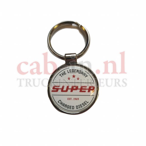 Super (wit) - Sleutelhanger